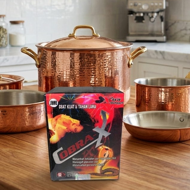 Panci Stock Pot 5555/555 Stainless Steel 4 Set cobrax