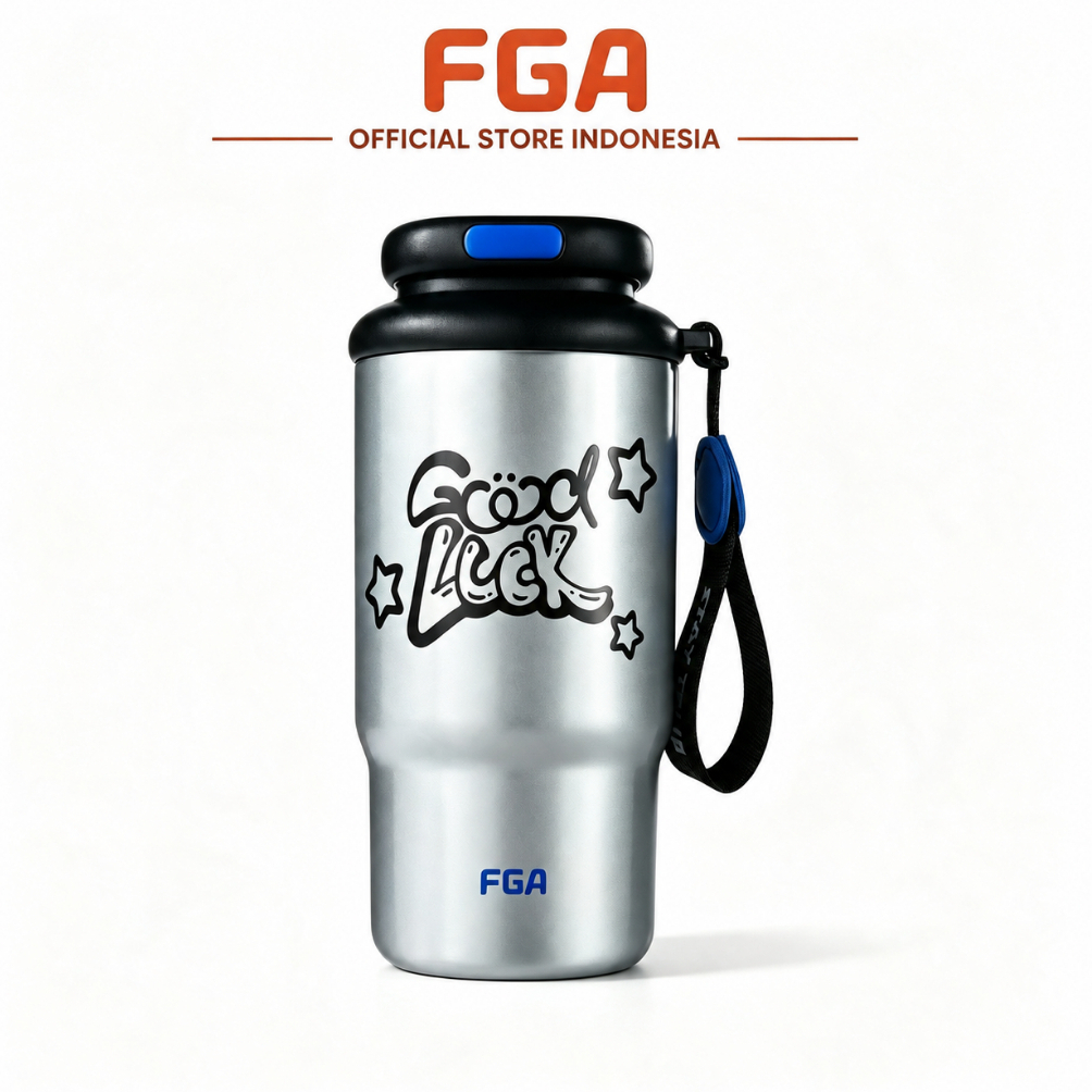 FGA Latte tumbler minum premium 460ml FGAS2606-460 tahan dingin 24 jam botol stainless 316L portable