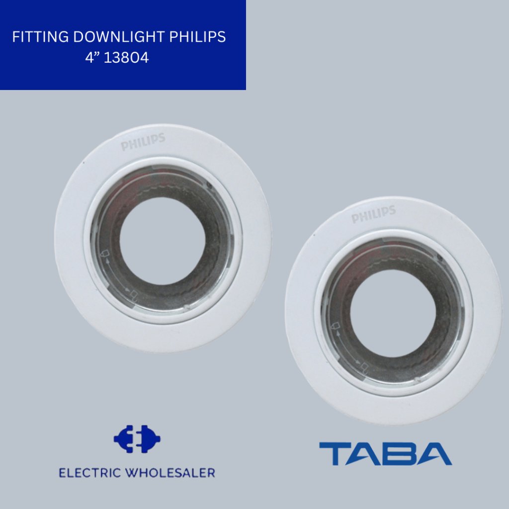 FITTING DOWNLIGHT PHILIPS 4” 13804
