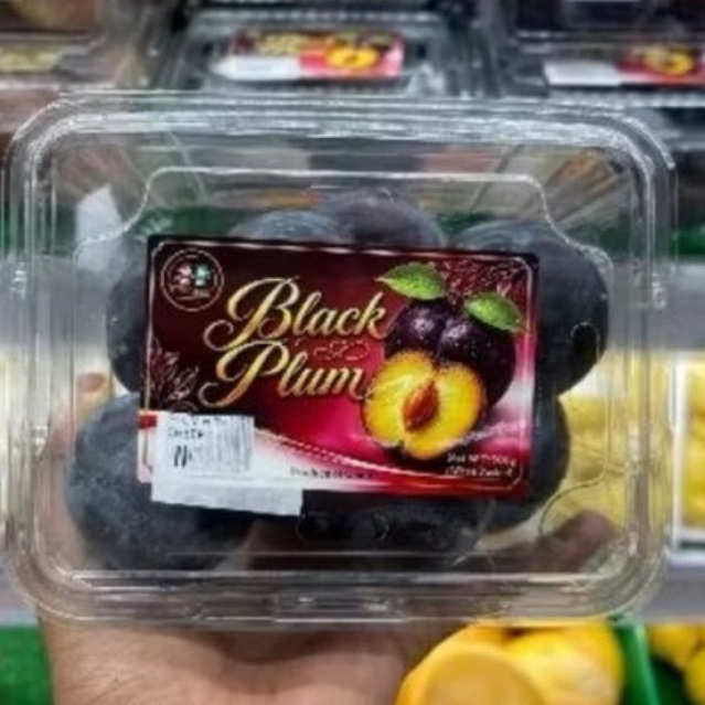 Buah plum black super fres / buah plum black import / pack Buah plum black super fres / buah plum bl