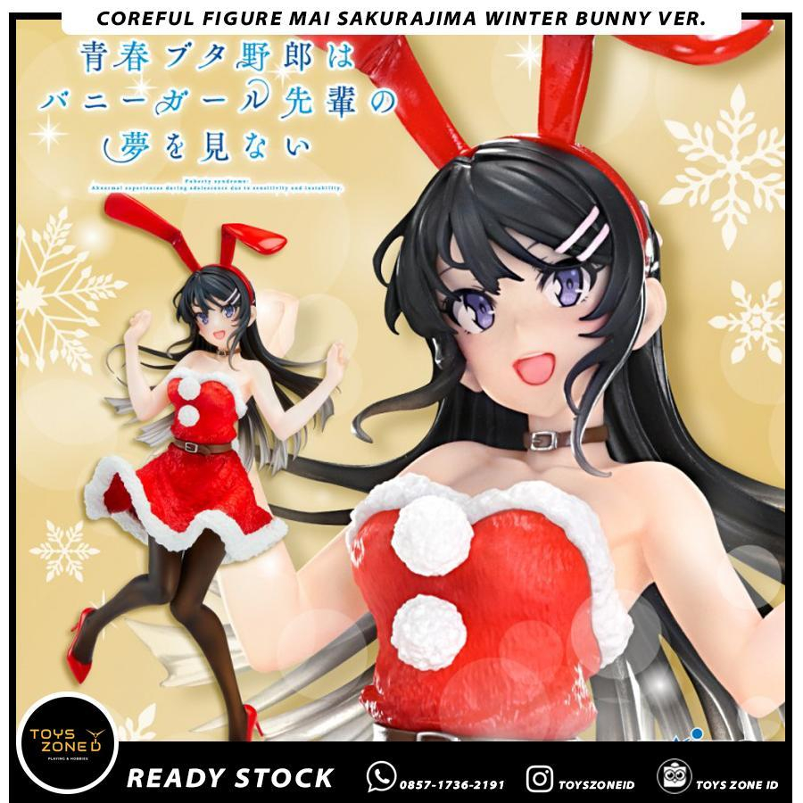 Taito Coreful Figure Mai Sakurajima Winter Bunny Ver. Rascal