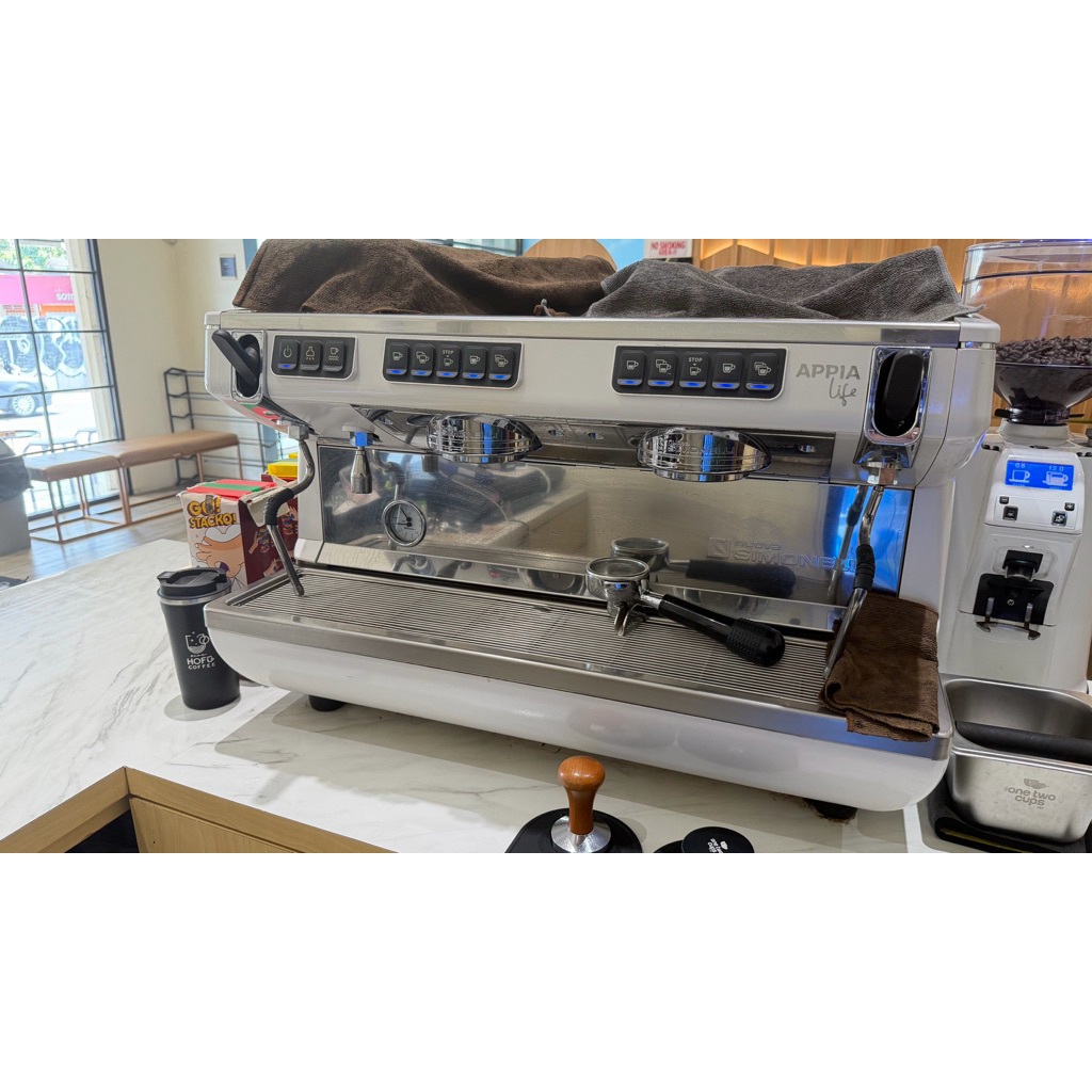 Mesin Espresso Simonelli Appia Life 2 Group 2022 (Mesin saja atau dengan grinder mdxs simonelli)