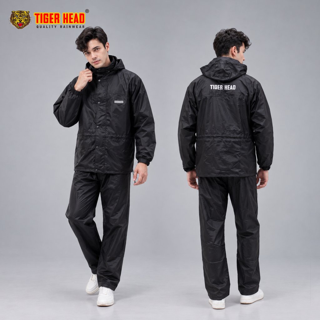 Stelan Jaket Motor Waterproof Casual 68314 Tiger Head