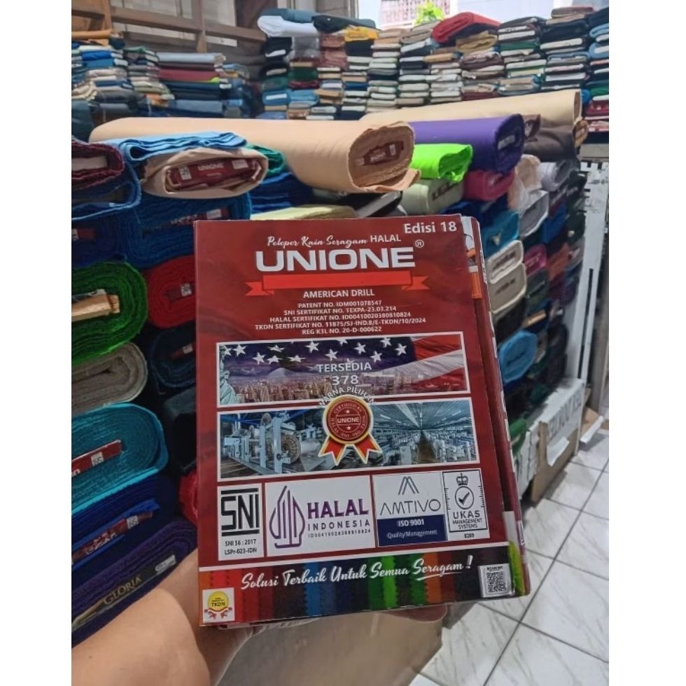 KAIN AMERICAN DRIL UNIONE ECERAN (1METER)
