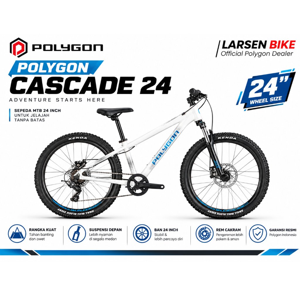 POLYGON CASCADE 24 MTB POLYGON UNTUK REMAJA