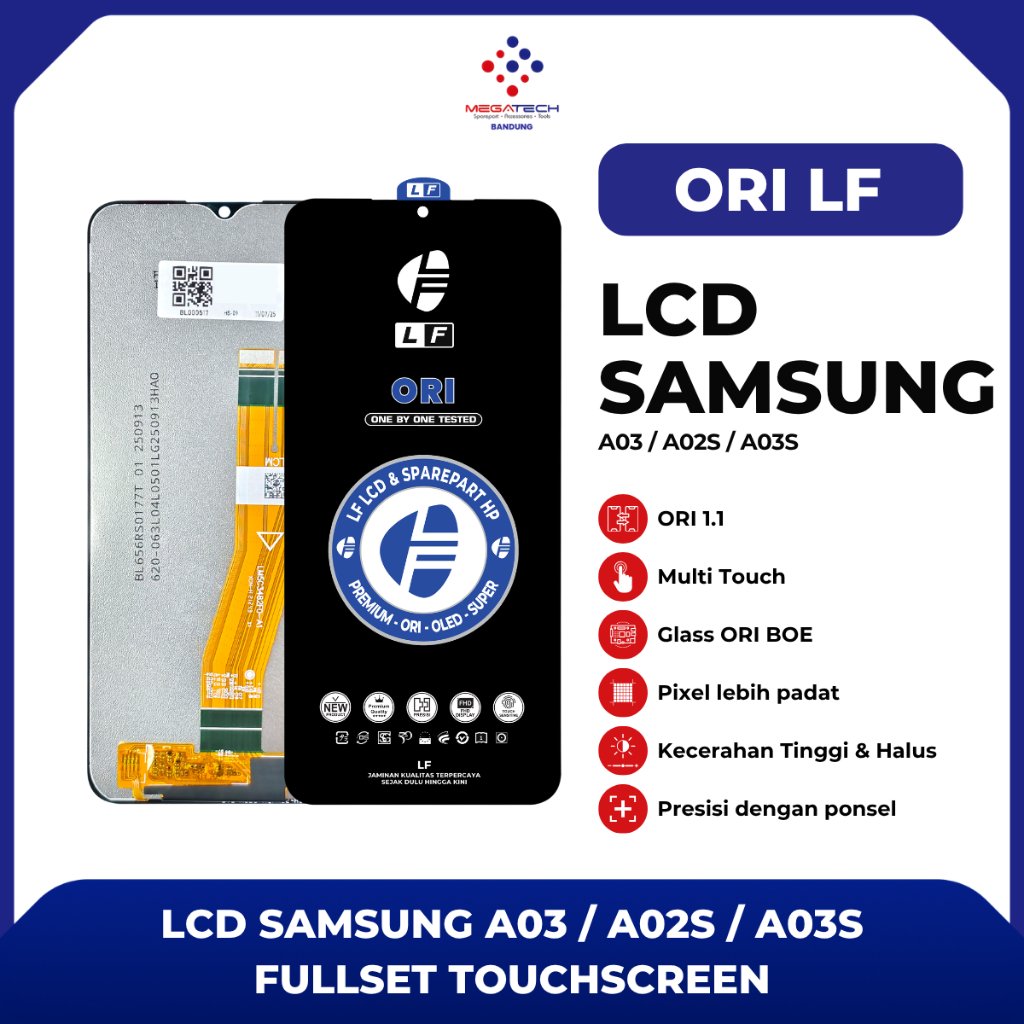 LCD SAMSUNG A03 / A02S / A03S FULLSET TOUCHSCREEN