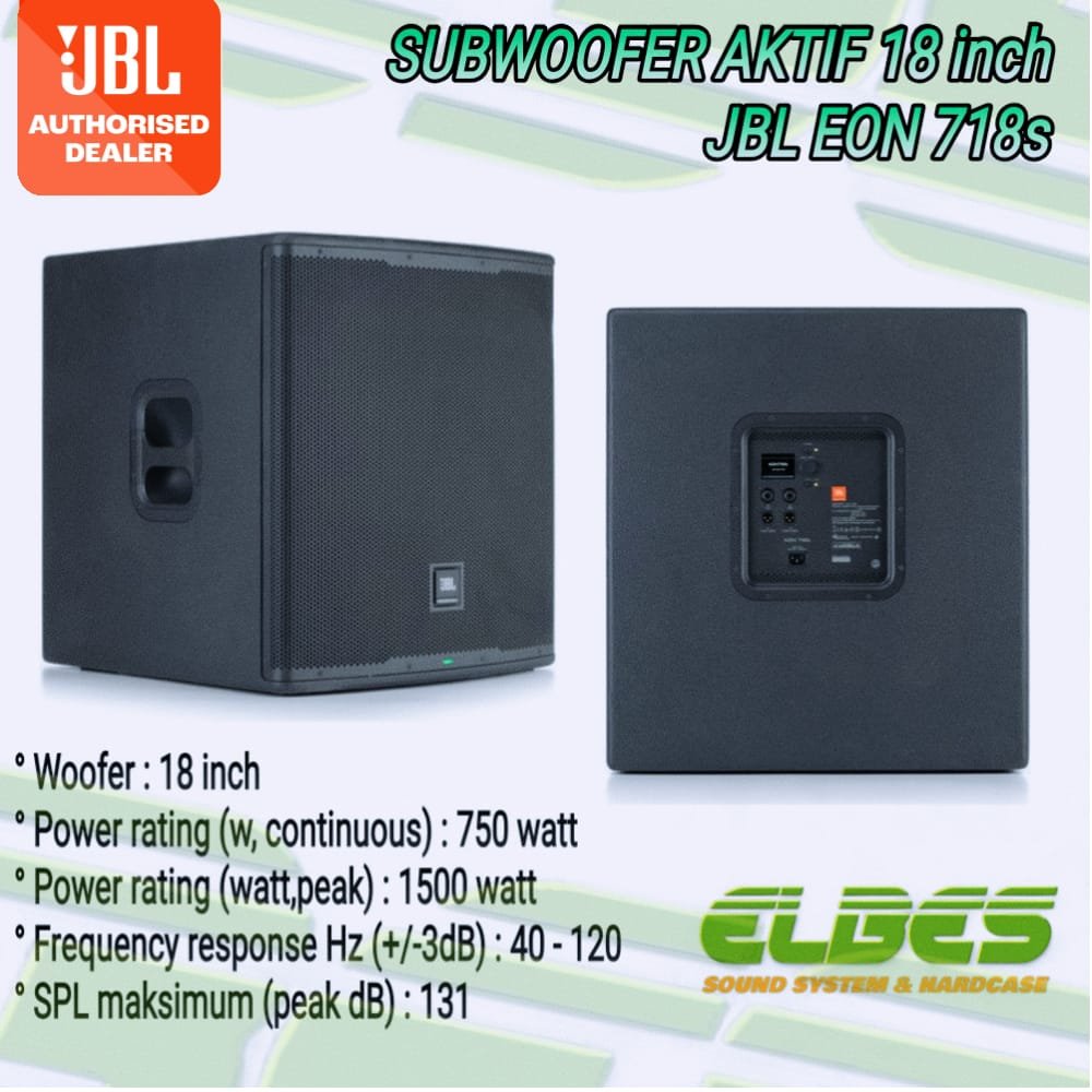 Subwofer Aktif JBL EON 718S Speaker PA Active 18 inch original garansi IMS