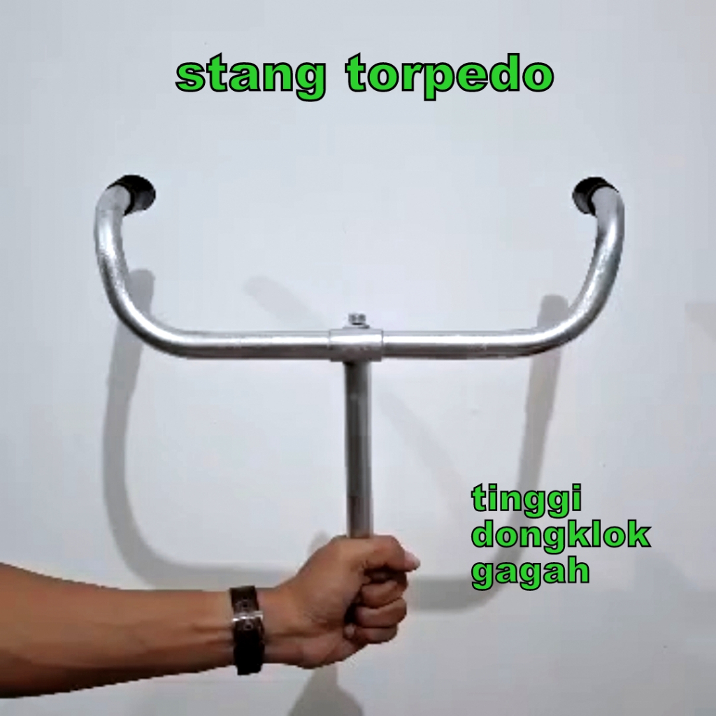 STANG TORPEDO SEPEDA ONTHEL TORPEDO STIR ONTHEL TORPEDO TINGGI DONGKLOK
