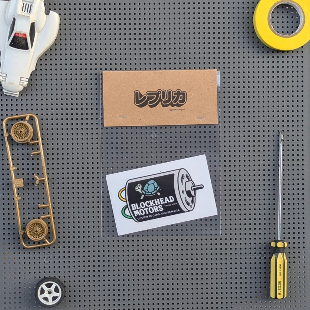 Sticker Blockhead Motors Motor