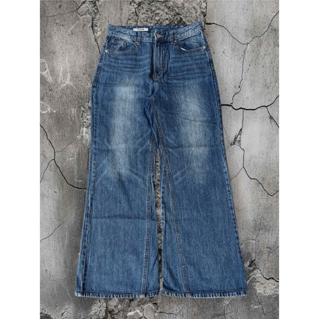 8 Second Flare Jeans Denim Washed