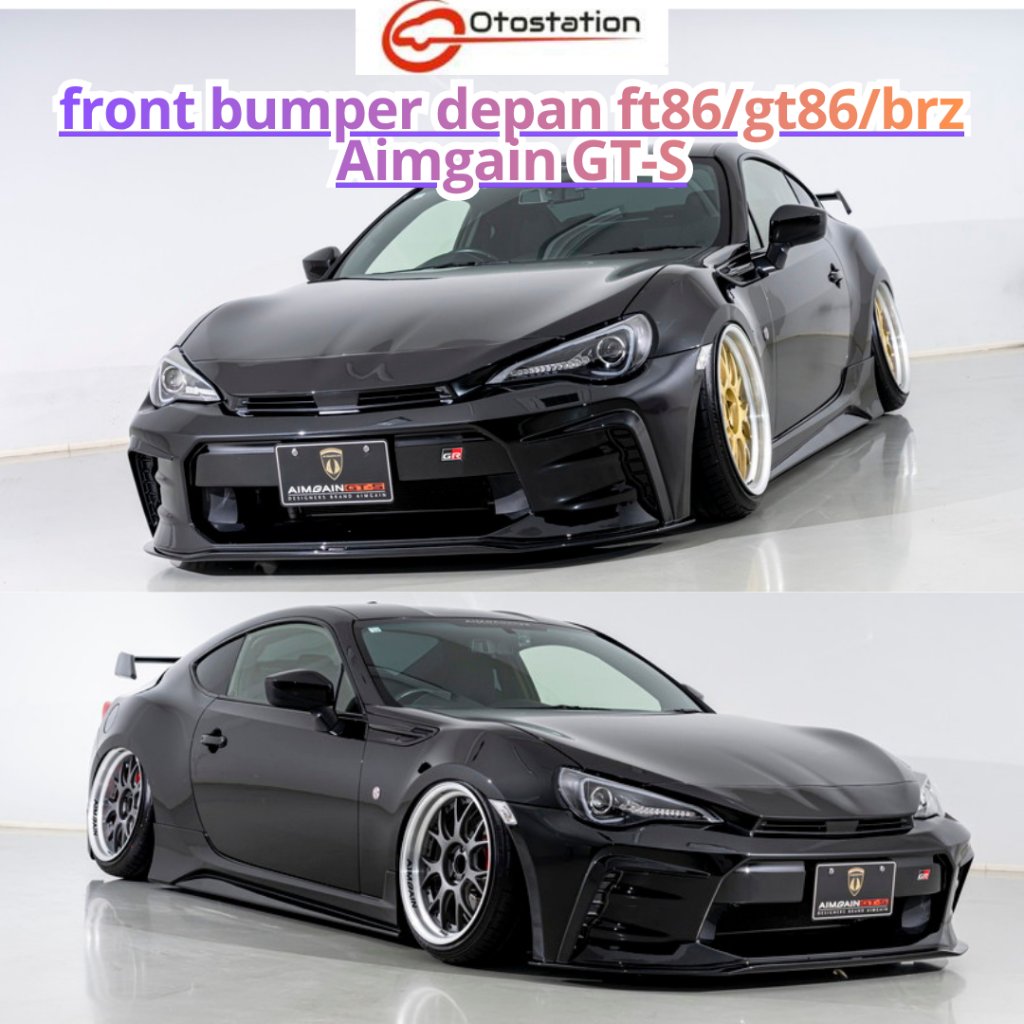 bodykit front bumper depan ft86/gt86/brz Aimgain GT-S