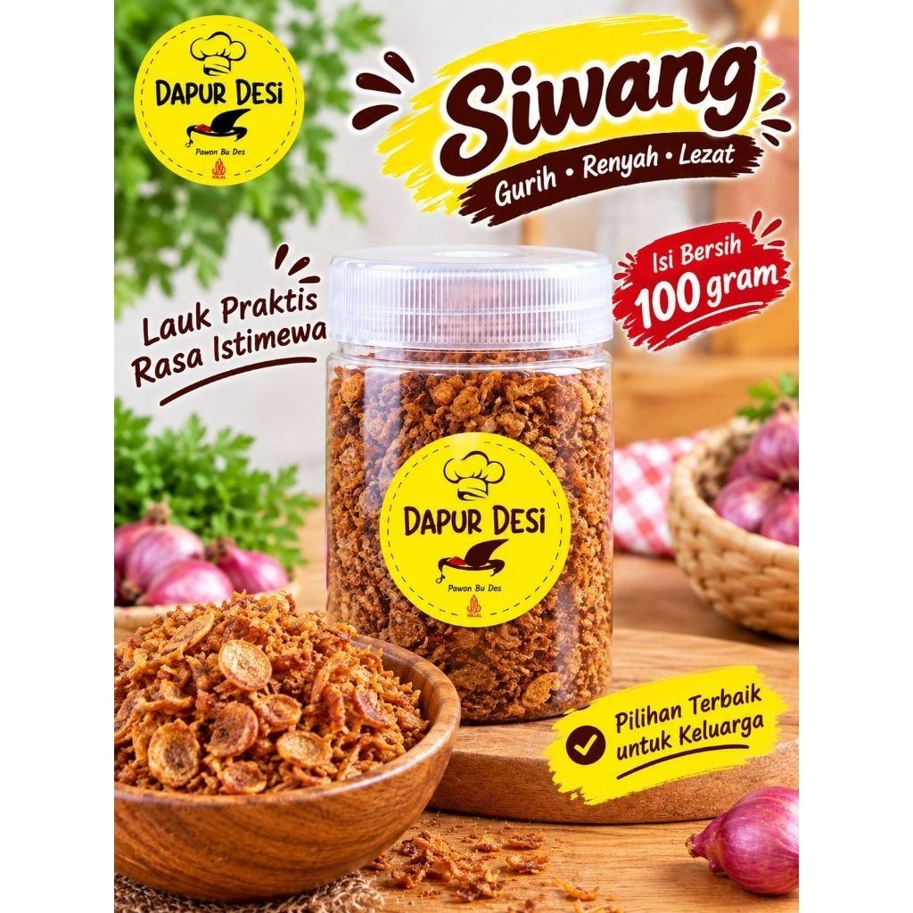 100 gr SIWANG PEDAS Terasi Bawang || SIWANG PEDAS || SIWANG ENAK || SIWANG GURIH || SIWANG MURAH || 
