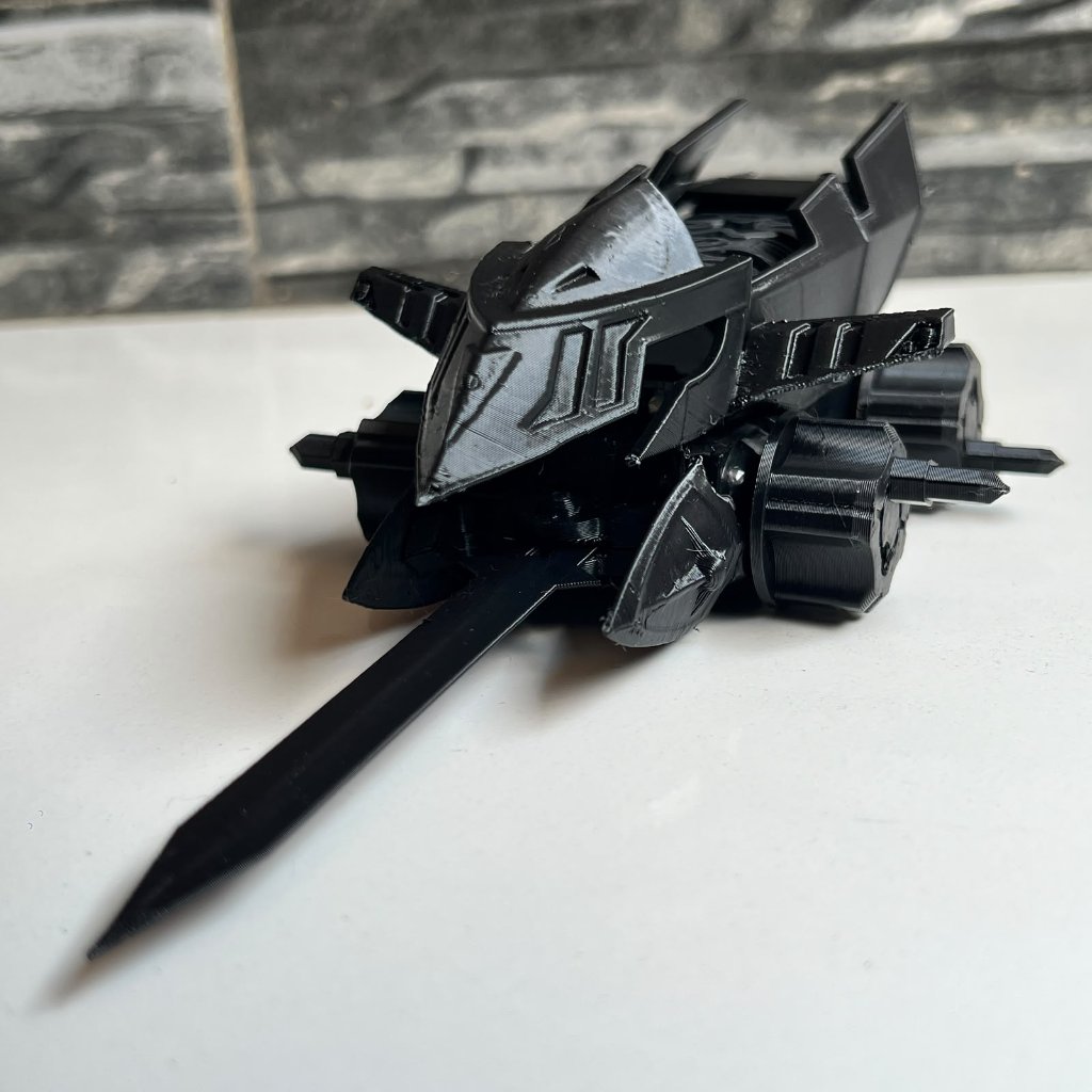 CRUSH GEAR GARUDA EAGLE BLACK ANIME VERSION