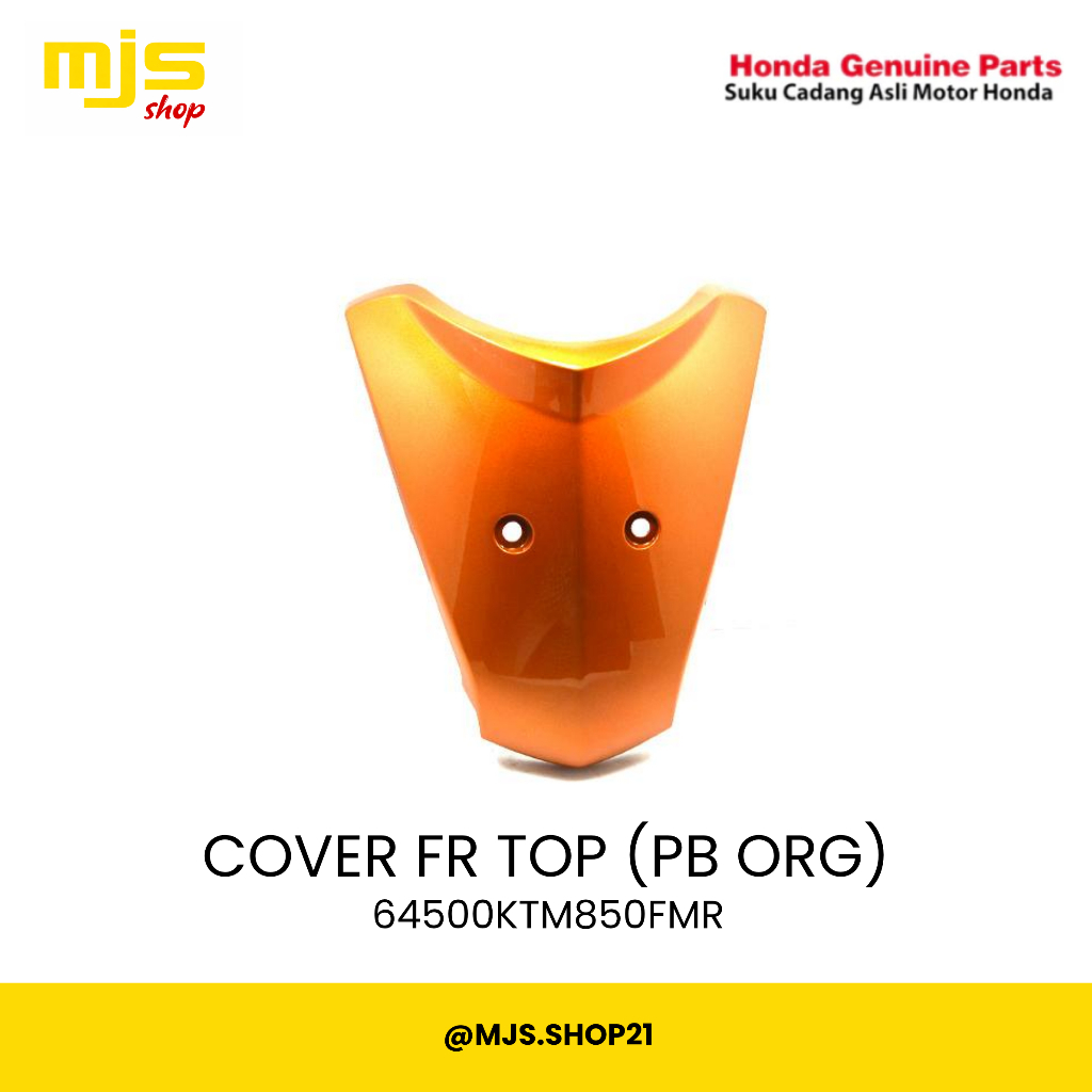 Cover FR Top Orange – Supra X 125 Injection [64500-KTM-850FMR]