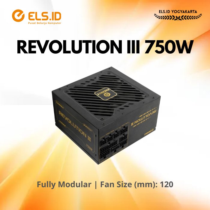 Power Supply Enermax Revolution III 750W 80+ Gold