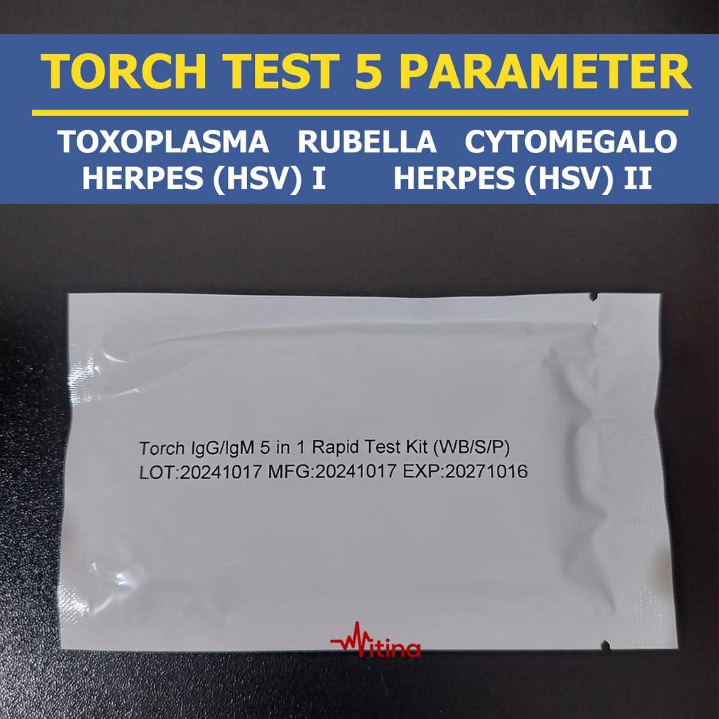 TORCH Test (Toxoplasma Rubella Cytomegalo CMV Herpes HSV)