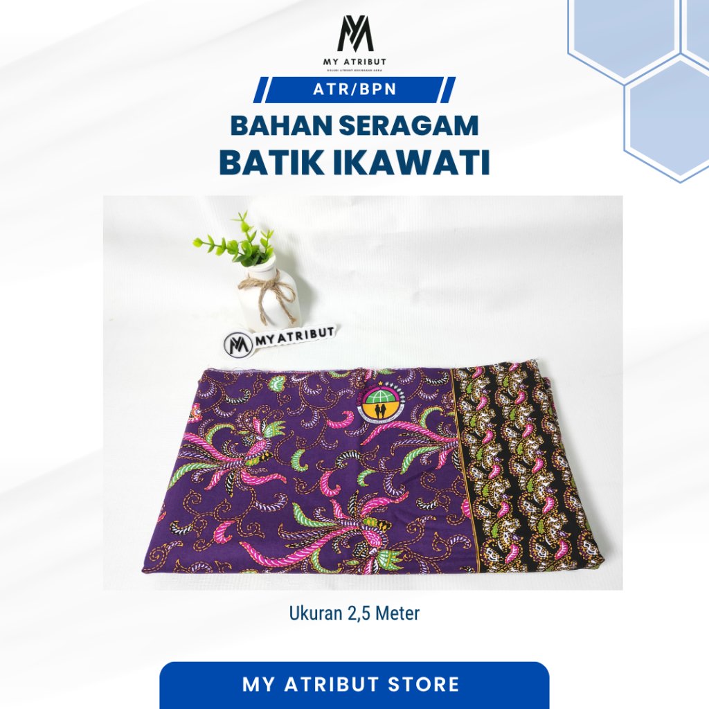 Bahan Batik IKAWATI ATR/BPN