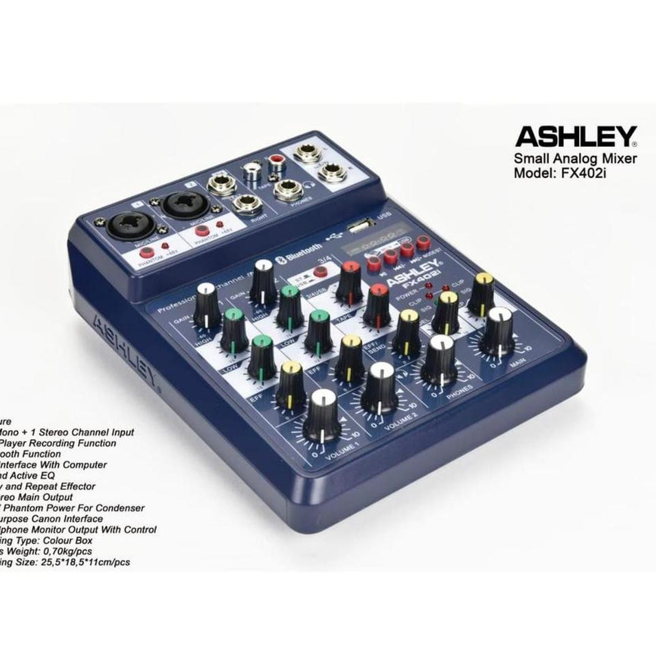 TERBAIK 4 Channel Mixer Ashley FX 402 i FX402i FX 402i Original