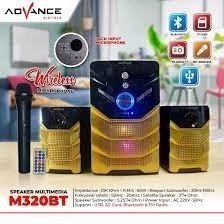 Speaker Advance Wireless M 320BT / Wireless Speaker / Speaker Karaoke / Bluetooth Speaker