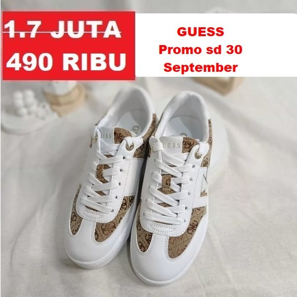 GUESS Sepatu Wanita NOCHE Sneakers ORIGINAL