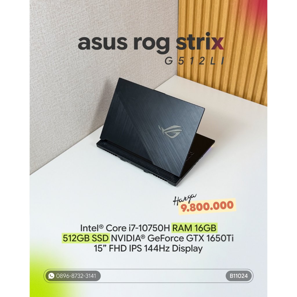 ASUS ROG STRIX G512LI B11024