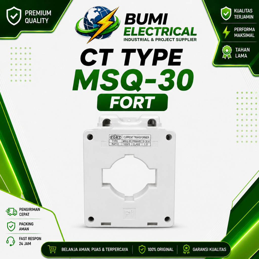 FORT CT Current Transformer CT MSQ-30 30A 50A 60A 75A 100A 150A 200A 250A
