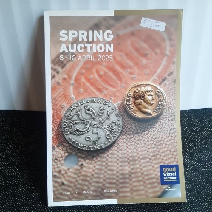 Buku Katalog Lelang - Koleksi Uang Koin & Uang Kertas Edisi Spring Auction 8-10 April 2025 By Goudwi