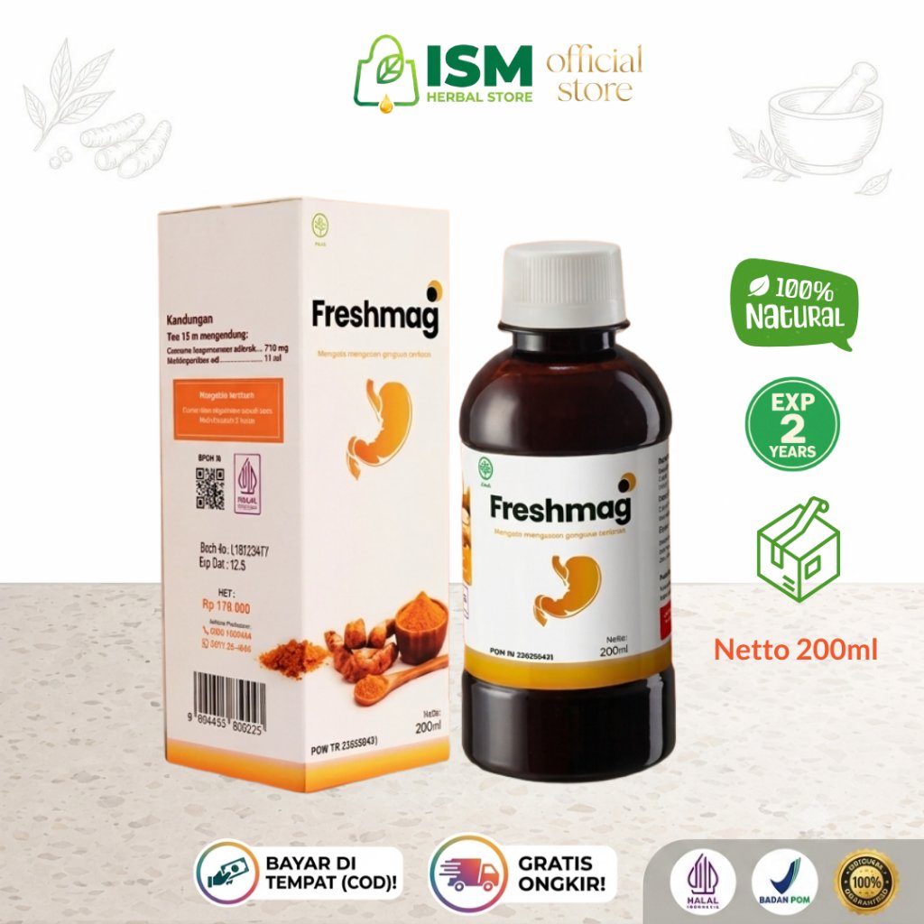 Original Freshmag Madu Lambung 200ml Asli