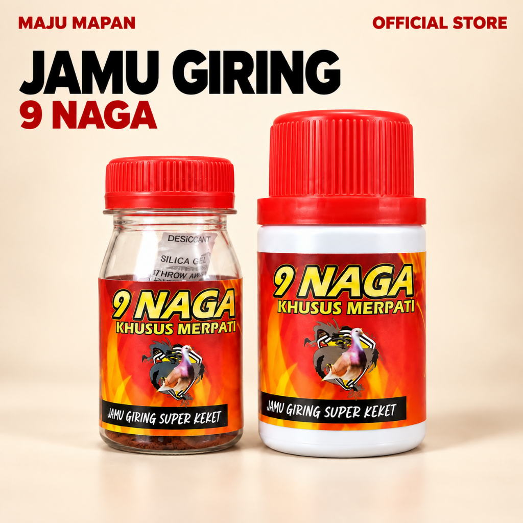 Jamu Giring Merpati 9 Naga – Super Keket, Giring Ngunci, Penambah Birahi & Stamina Merpati Balap