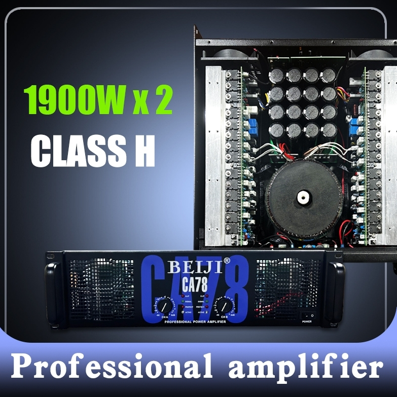 Amplifier Profesional, Amplifier Dua Saluran Audio, CA78.CA88.CA20.CA68 Daya Tinggi,