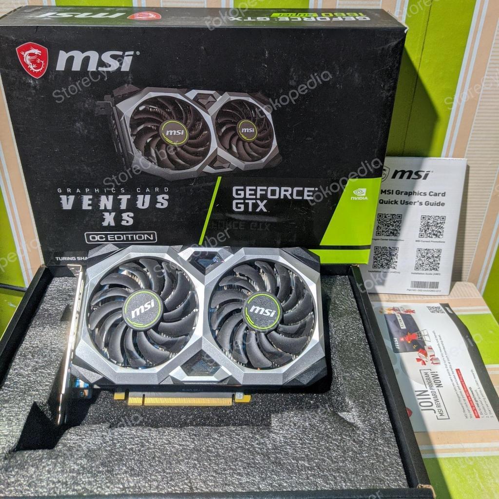 BERGARANSI MSI GTX 1660 SUPER LIKE NEW MULUS NOMINUS GTX1660SUPER GTX1660 SUPER GTX 1660SUPER