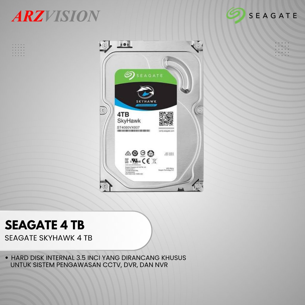 HARDISK | SEAGATE SKYHAWK 4 TB