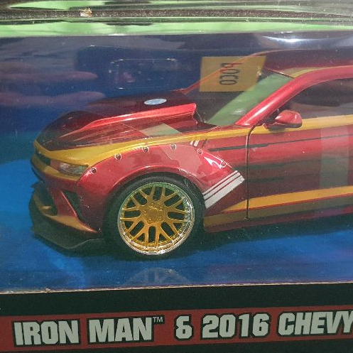 Iron Man Camaro Miniatur Mobil Mainan Anak
