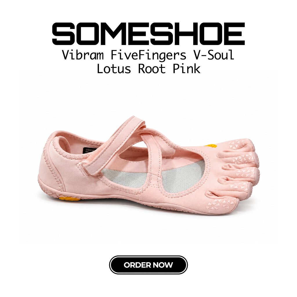Sneakers Vibram FiveFingers V-Soul Lotus Root Pink