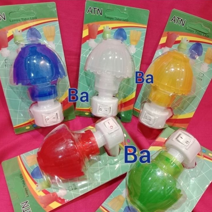 LAMPU TIDUR LED MODEL RUMAH ATN