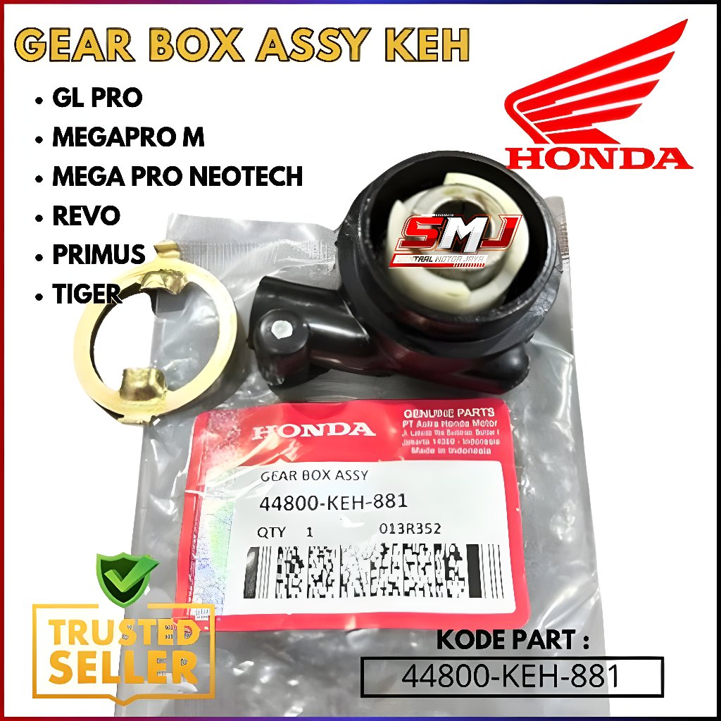 44800-KEH-881 Gear Box Assy Speed Meter Honda KEH Gl Pro MegaPro M Mega Pro Neotech Revo Primus Tige
