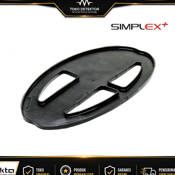 Nokta Skidplate SP24 (Resmi) - Cover Coil Nokta Makro Simplex,Simplex+ - 9.5" x 5" DD Search Coil Co