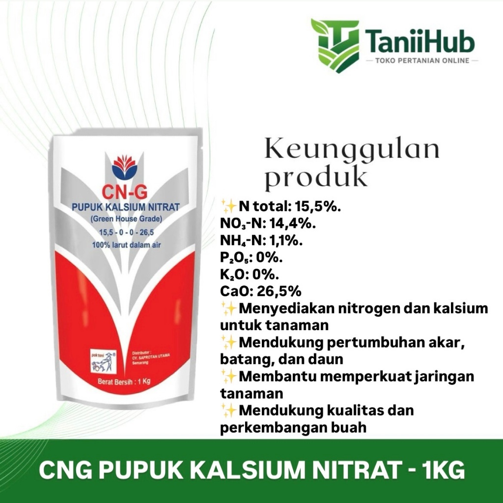 CNG 1kg Pupuk dan Kalsium