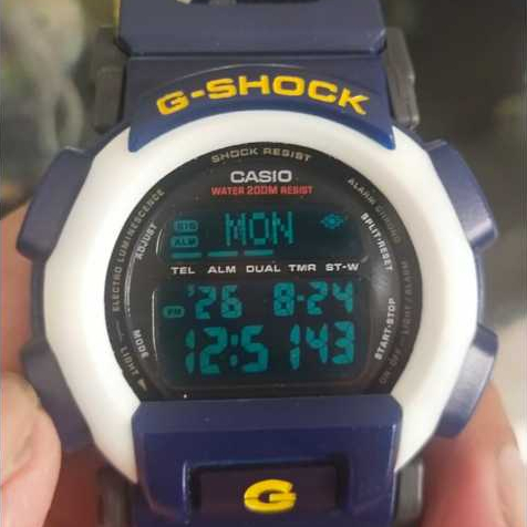 Jam Tangan Casio G-Shock DW-003 Vintage Tough Label Original Second