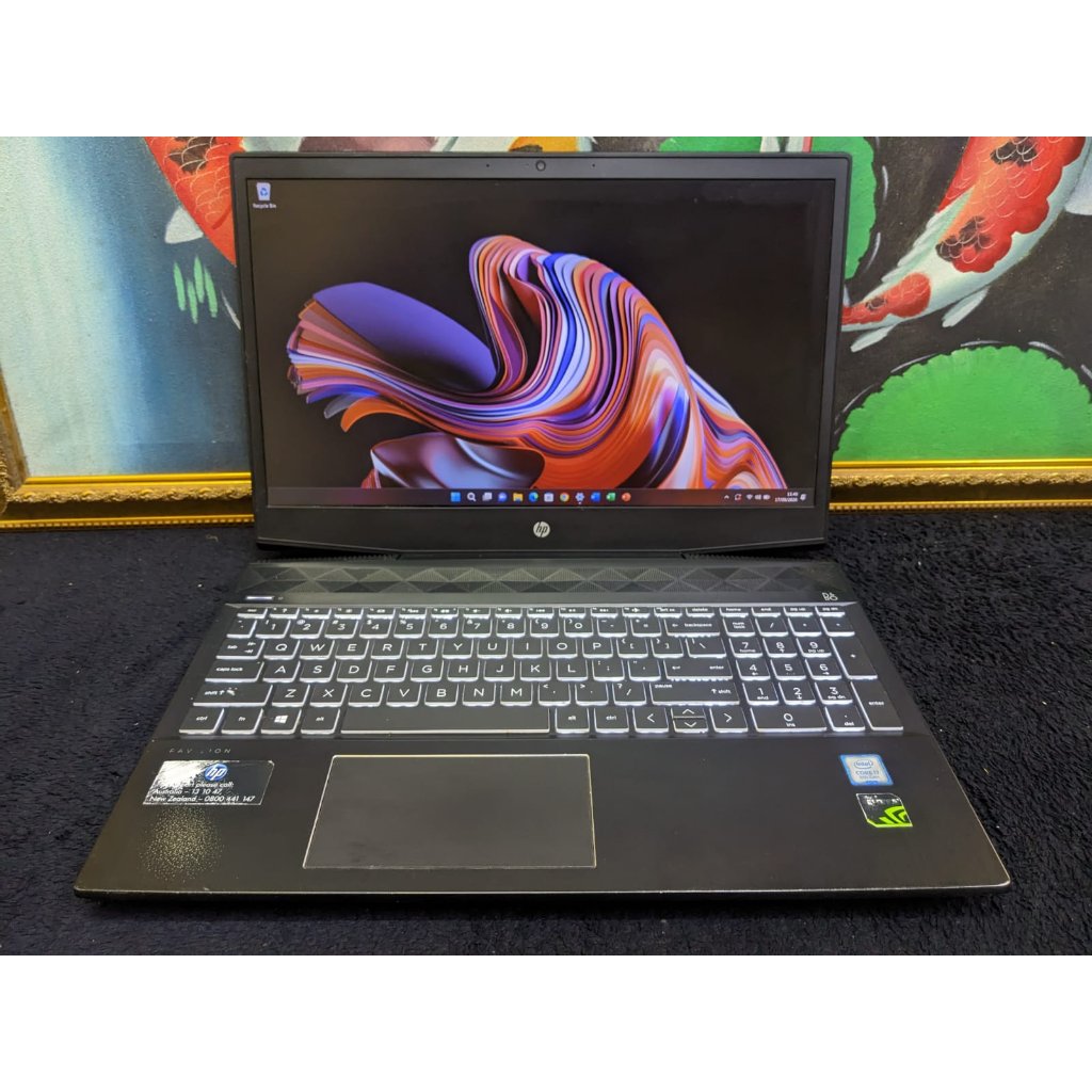 Laptop Gaming HP Pavilion 15 Core i7 Gen 8 8/256+ HDD 1TB Nvidia GTX 1060