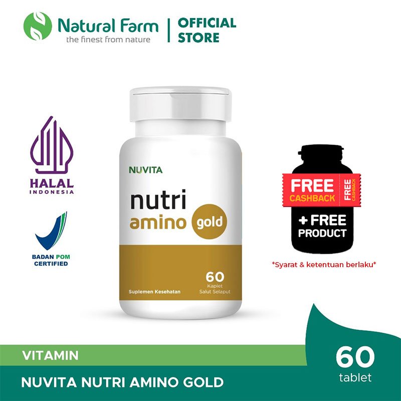 Nuvita Nutri Amino Gold - 60 Kaplet