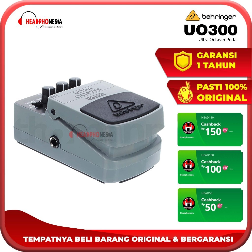 Behringer UO300 Ultra Octaver Pedal