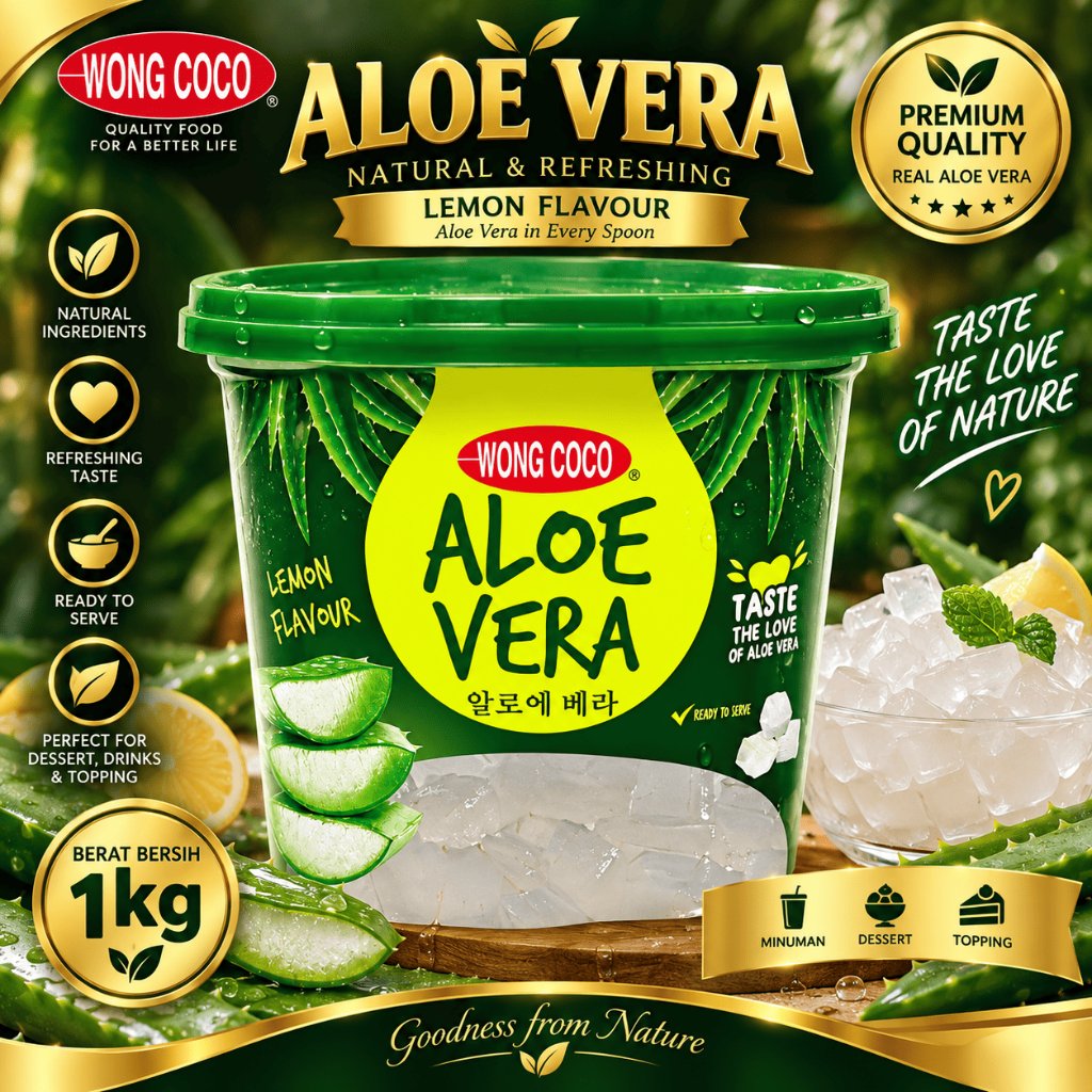 Aloe Vera Wong Coco / Lidah Buaya Wong Coco - 1 Kg