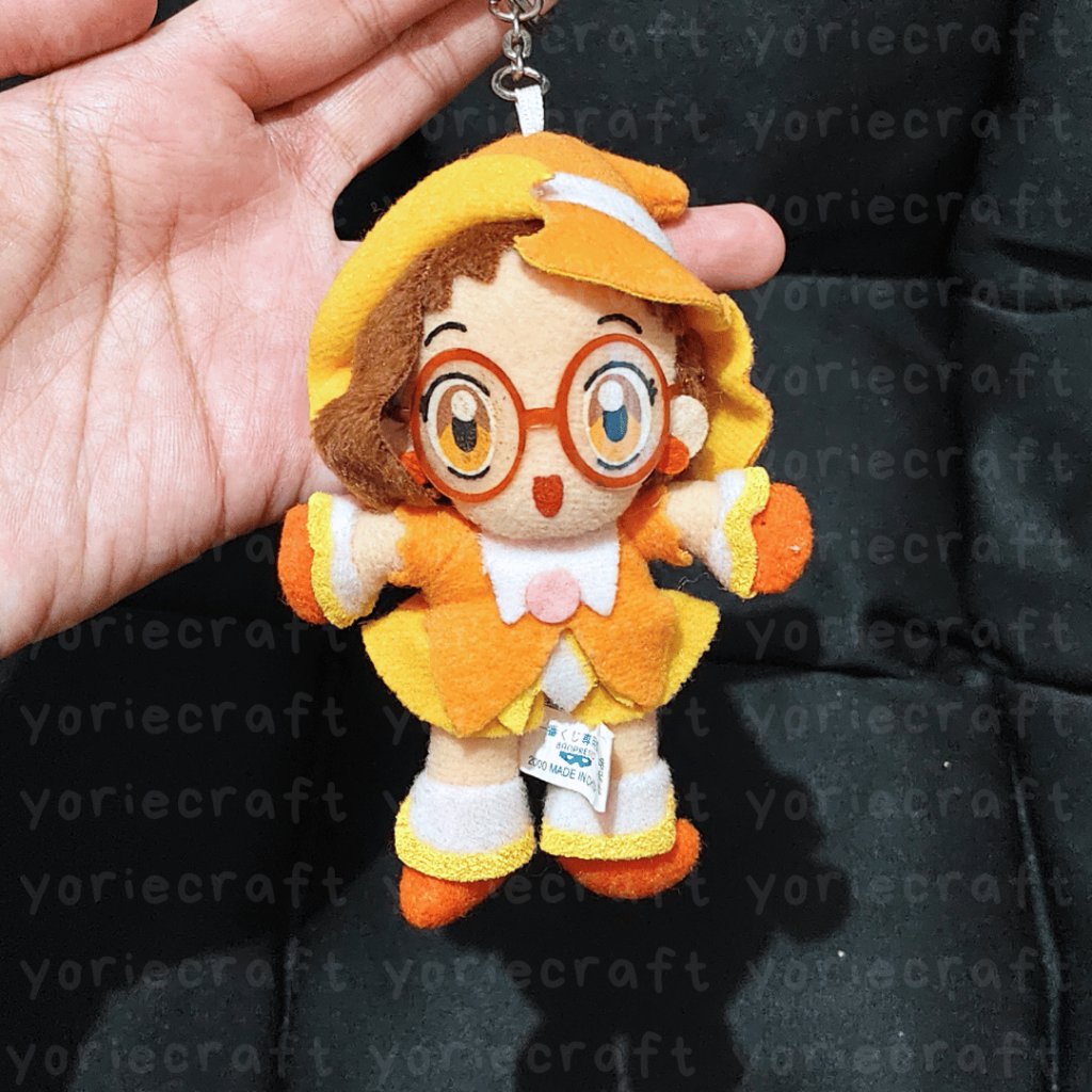 Ojamajo Doremi / Magical Doremi Hazuki Plush Bag Charm / Ganci Magical Doremi Hazuki Vintage Rare (B