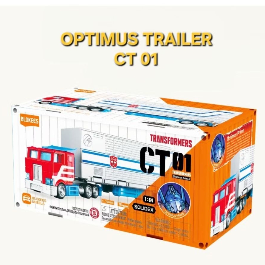 CT01 Blukis Wheels Optimus Trailer