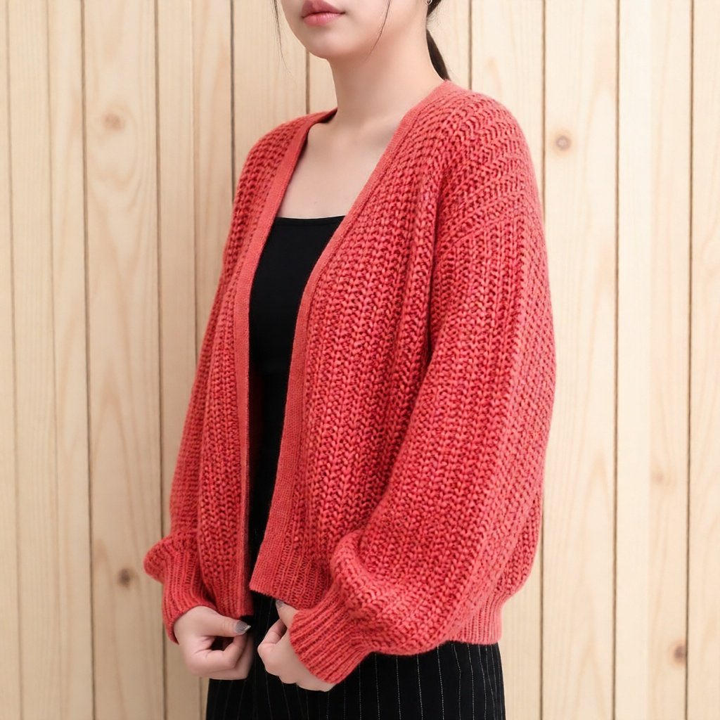 Slover - Misun Cardigan - Korean Knit Cardigan - Sweater Korea - Rajut Premium