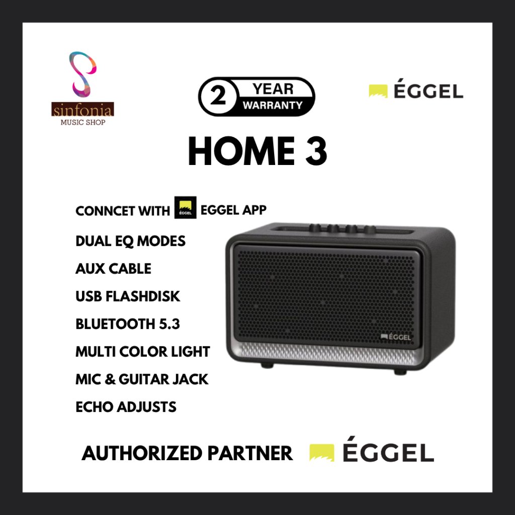 Eggel Home 3 Bluetooth Speaker With Karaoke