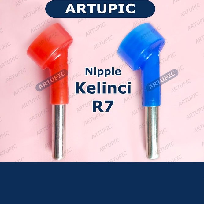 Nipple Kelinci R7 nipel nepel niple Botol Minum Kelinci FULL STAINLESS