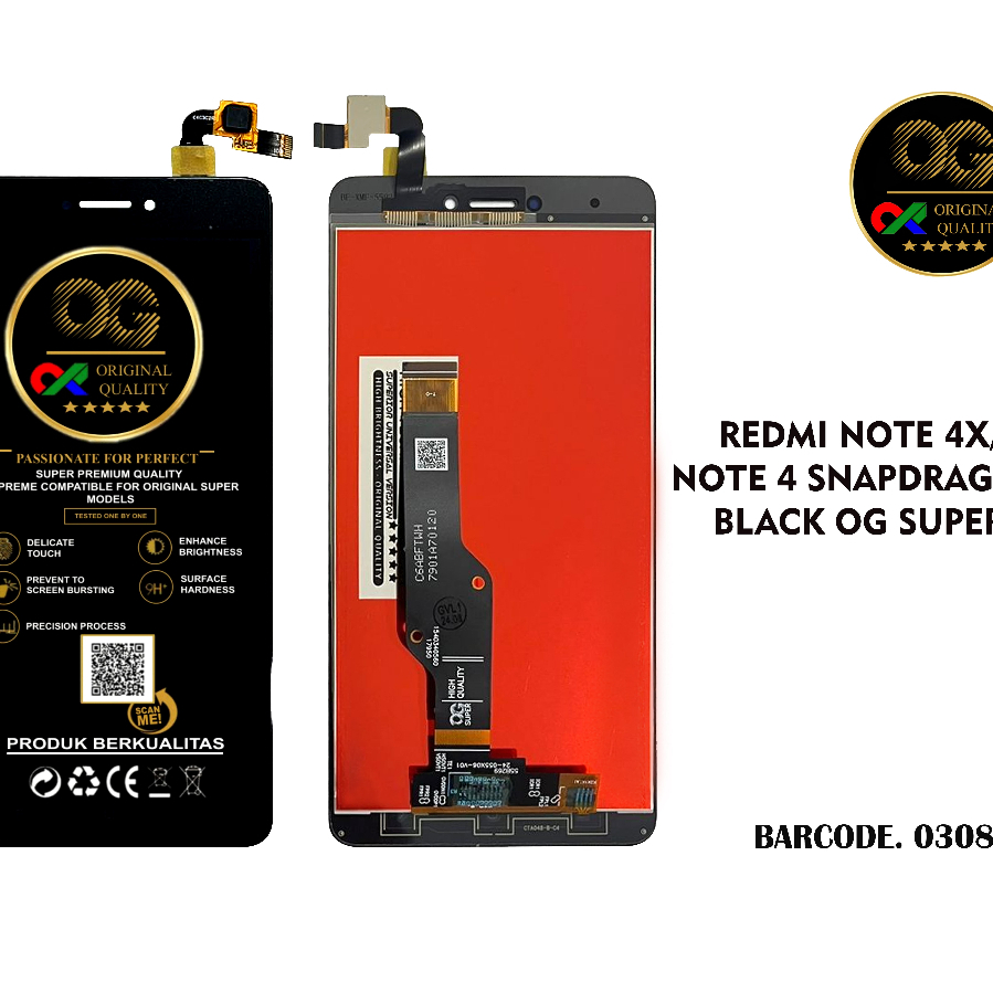 LCD Xiaomi Redmi Note 4X 4 Snapdragon