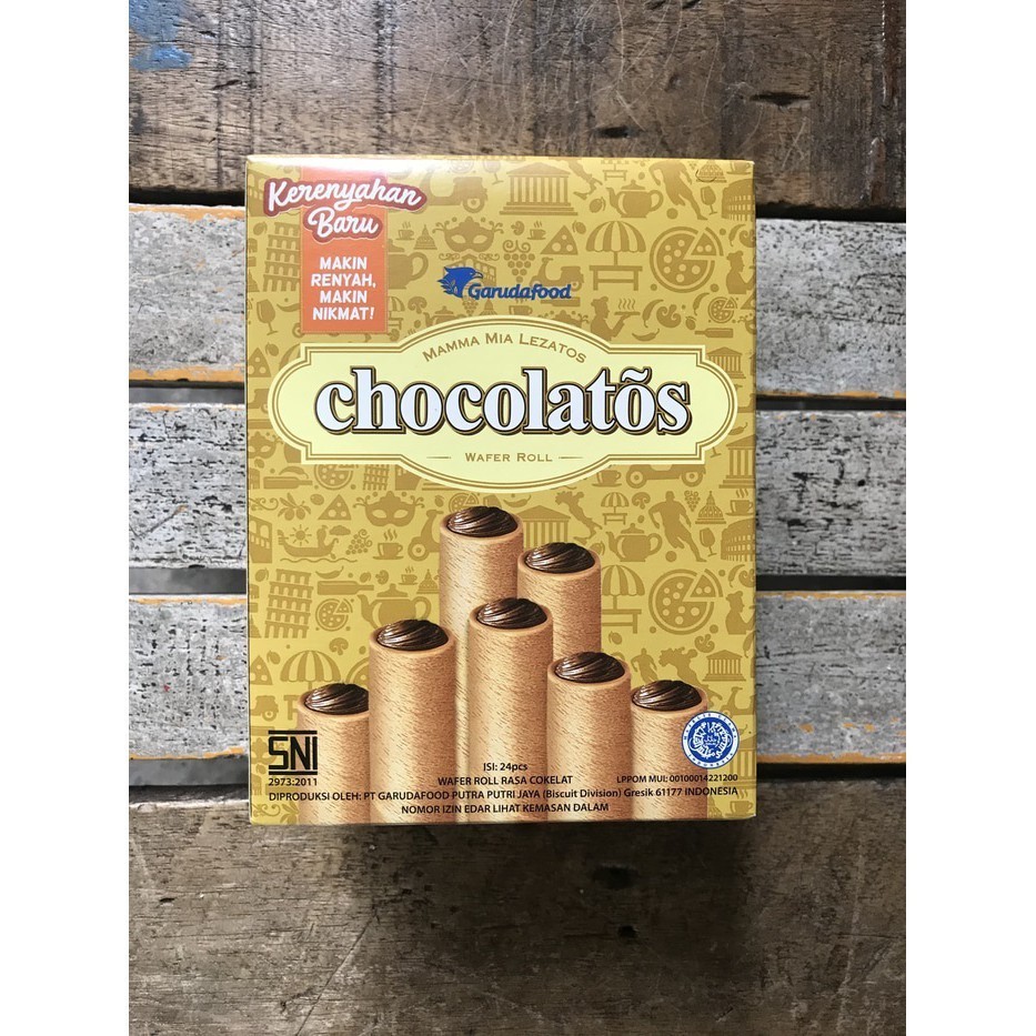 CHOCOLATOS WAFER ROLL 500 AN